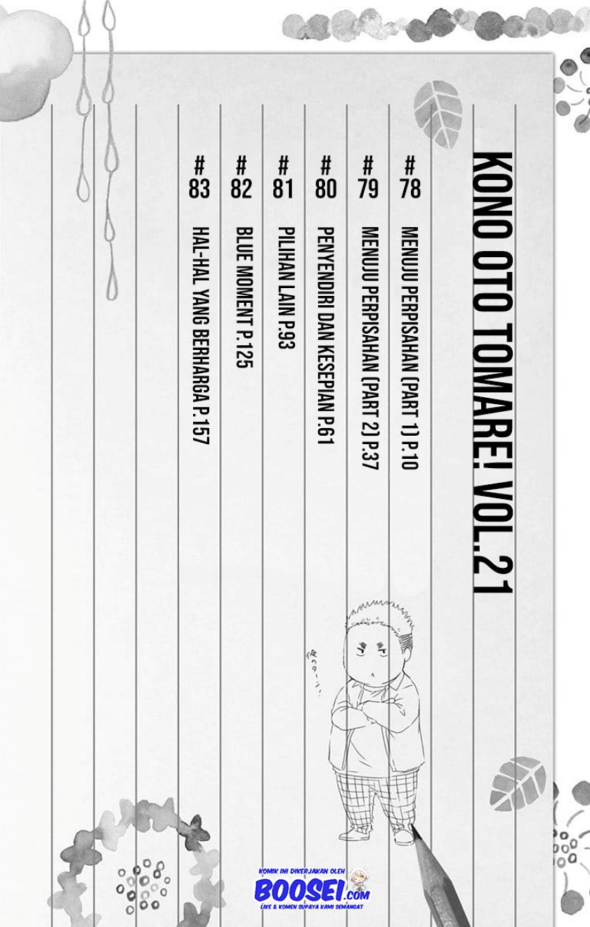 Kono Oto Tomare! Chapter 78 Bahasa Indonesia